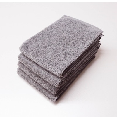 フェイスのハンブンタオル4枚セット(ストーン)
