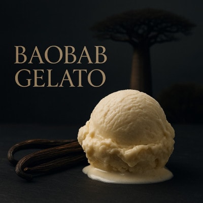 《2種計1540ml》バオバブの木ジェラート(ミルクベース)　ふるさと納税限定【配送不可地域：離島】