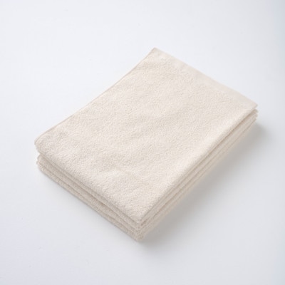 【泉州タオル】サロン仕様オーガニックタオル　バスタオル3枚 綿100%