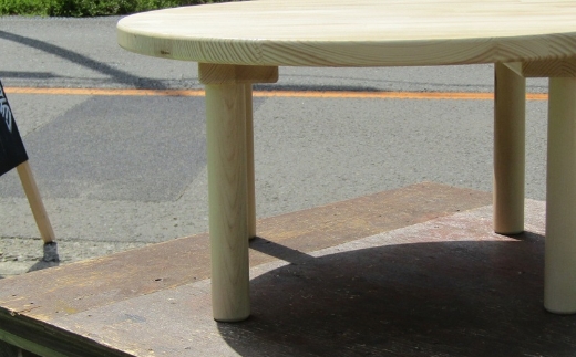 手作り木製 ちゃぶ台【007B-062】