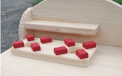 手作り木製 ままごとレンジCVR【007B-089】