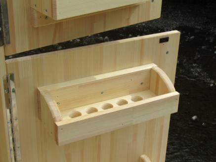 手作り木製 収納メインの大型冷蔵庫【007B-116】