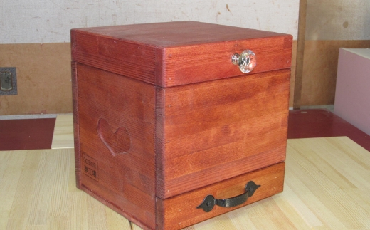 手作り木製 姫鏡台α【007C-096】