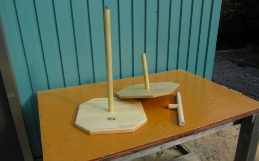 手作り 木製 とまり木【007C-097】