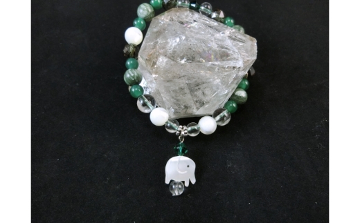 オリジナルブレスレット 「神話の象」【007D-055】