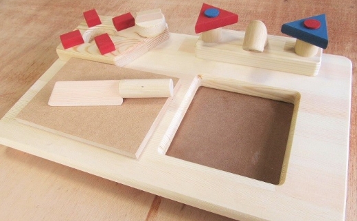 手作り木製 卓上ままごとキッチンRBM【007D-078】