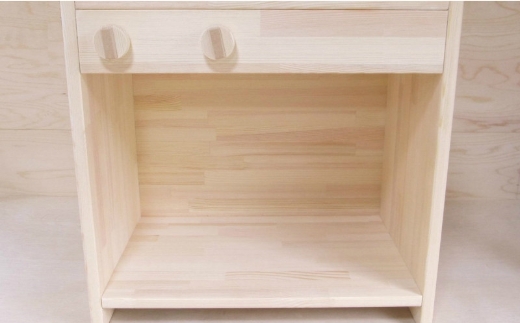 手作り木製 ままごとキッチン KHM 素材色【007B-076】