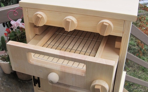 手作り木製 ままごとレンジCVR【007B-089】