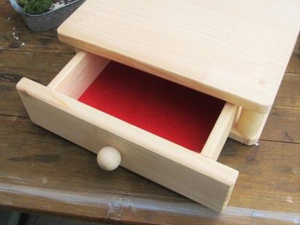 手作り木製 姫鏡台【007C-055】