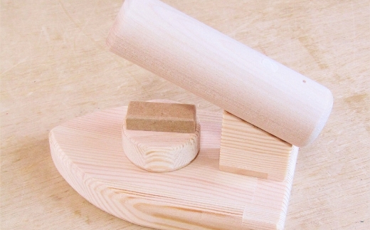 手作り木製 アイロンとアイロン台 本物にはつかえません【007C-056】