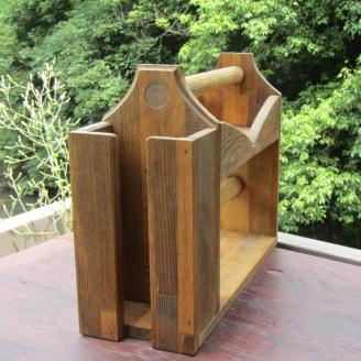 キッチン・アウトドアに便利！ペーパーラックL【007C-062】