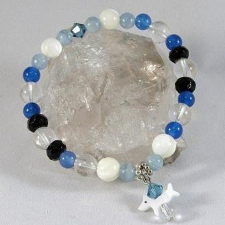 オリジナルブレスレット「犬と散歩」【007D-052】