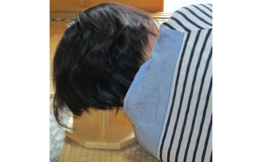 手作り木製 正座用補助椅子【007D-057】