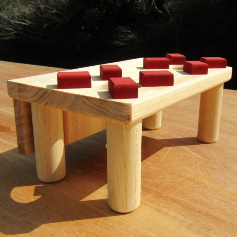 手作り木製 ままごと用ミニコンロ MK【007D-059】