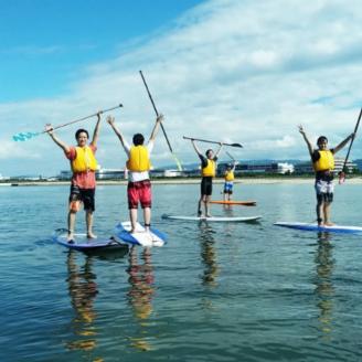 【泉南・サザンビーチ】 スタンドアップ パドル 90分 体験 スクール 1名様【043D-001】