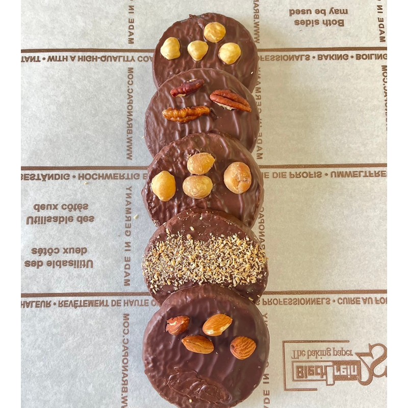 自家焙煎カカオクッキー 4個入り ※お届け不可地域あり【105E-001】