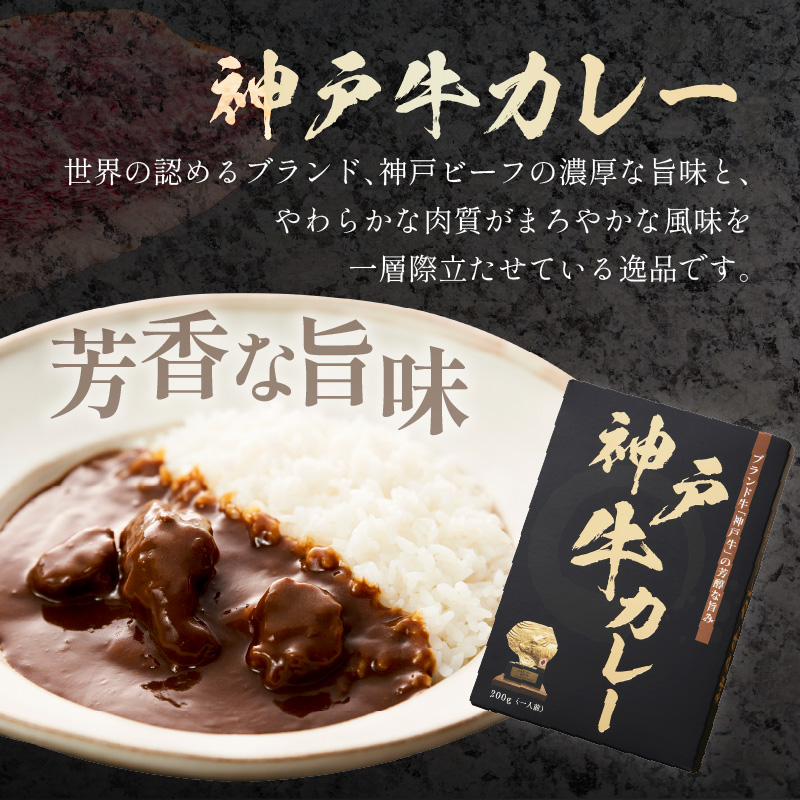 松阪牛・神戸牛カレー 食べ比べ 4個セット【108D-006】