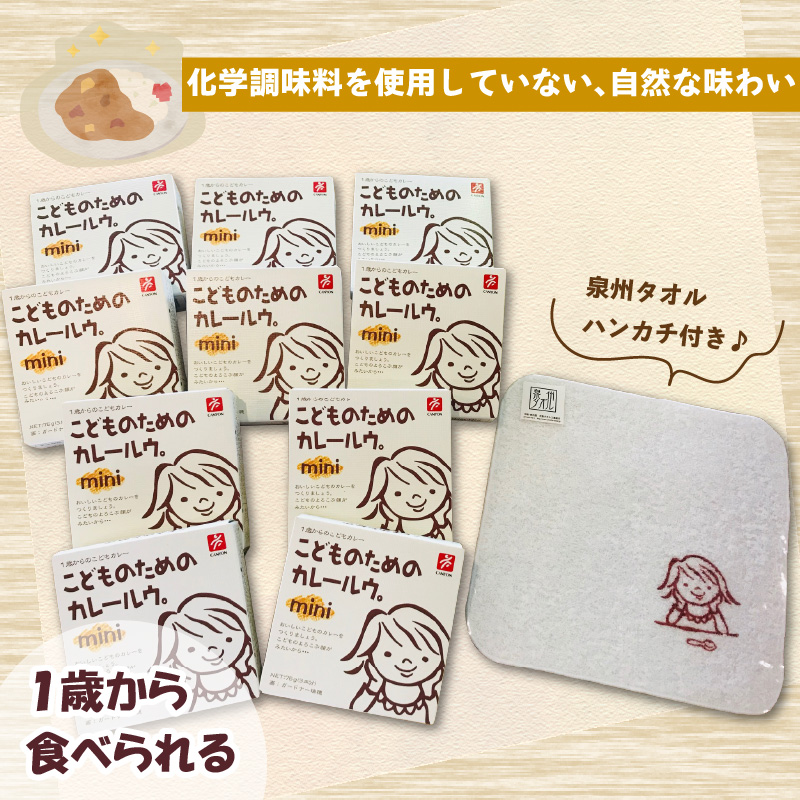 こどものためのカレールウminiセット【002E-017】