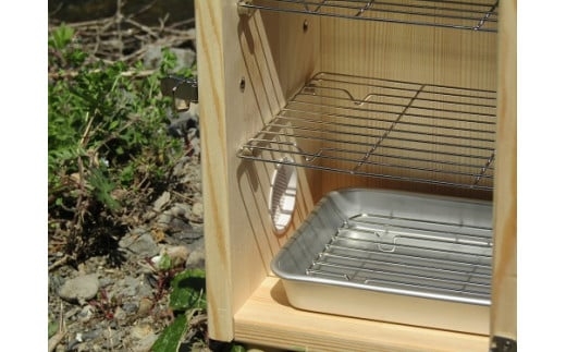 手作り 木製 燻製器 ウッドスモーカー SMO-KUN【007B-110】