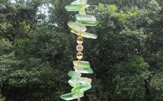 オリジナル天然石サンキャッチャー「Fairy blink～妖精の瞬き～」【007C-051】