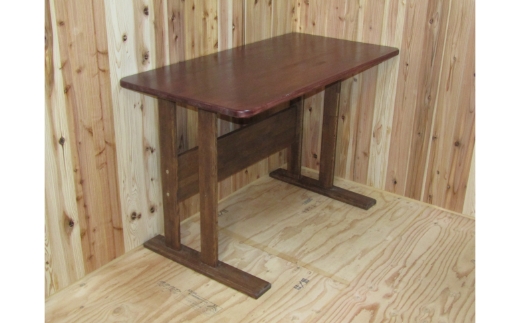 手作り 木製 ダイニングテーブル ※お届け不可地域あり【007A-055】