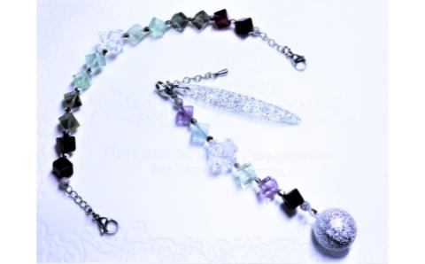 オリジナル根付・羽織紐セット 「蝉時雨」【007B-061】