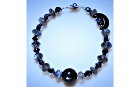 天然石ブレスレット 「最後のBouncer（用心棒）」【007B-077】
