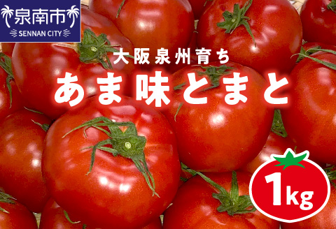 大阪泉州育ち あま味とまと 1kg【051D-006】
