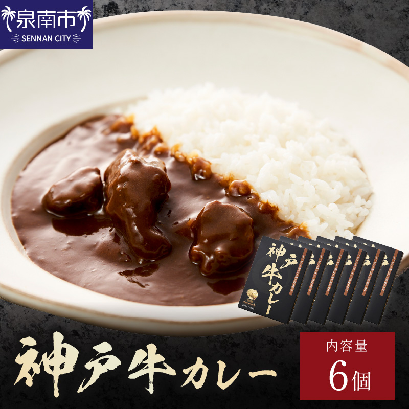 神戸牛カレー 200g×6個セット【108C-003】