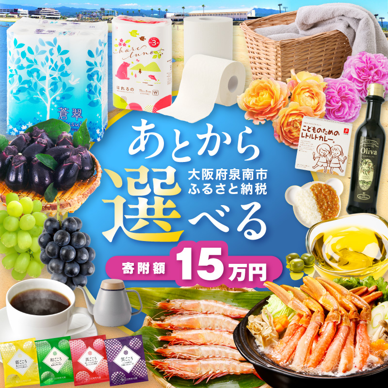 あとからセレクト【ふるさとギフト】15万円【119A-002】