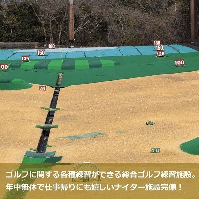 ゴルフ練習場 阪奈ゴルフ プリペイドカード 3,000円分 利用可能