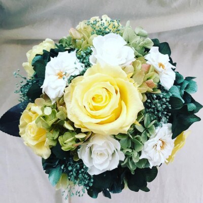 ☆受注制作☆プリザーブドフラワーのブライダルブーケ