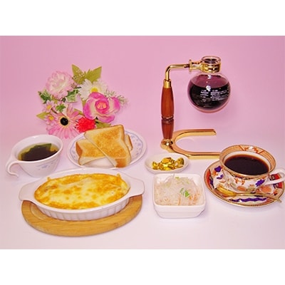 Cafe 清流庵　海鮮グラタンランチ(お食事ペアチケット)