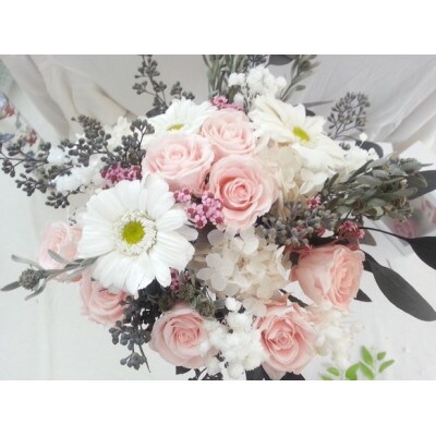 ☆受注制作☆プリザーブドフラワーのブライダルブーケ