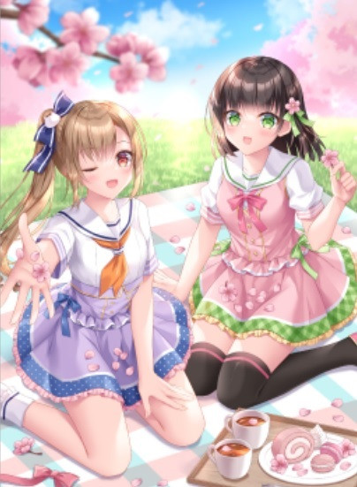 阪南市商工会公認キャラクター 波有手美海 ＆ 緑川さくら オリジナルグッズ セット｜ ご当地 キャラクター グッズ 美海ちゃん さくらちゃん 大阪府 阪南市