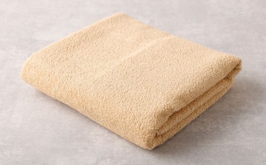 泉州タオル 幅60cm 厚手 ふわふわ バスタオル 2枚入り 800匁 【ベージュ】 タオル バス 風呂 お風呂 コンパクト コンパクトサイズ ホテル仕様 セット 選べる カラー 色 綿100％ 日本製 日用品