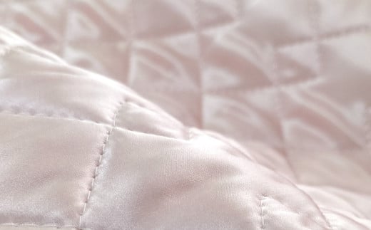 【ピンク】シルクサテン100％ まくらパッドS【35×50cm】