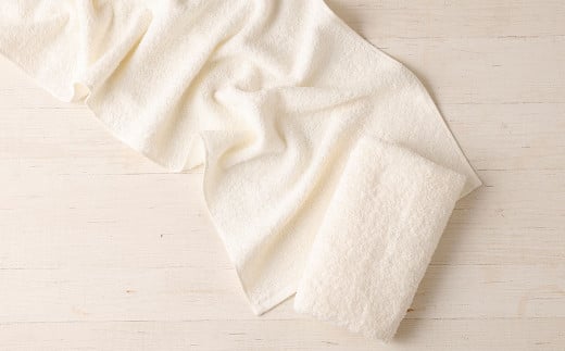 泉州タオル ホテルスタイル タオルセット ｜ フェイスタオル 3枚 （オフホワイト） タオル ホテル仕様 3枚セット セット 選べる カラー 色 綿100％ 蛍光剤不使用 敏感肌 日本製 日用品