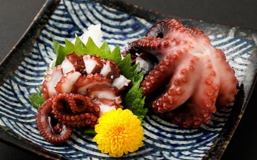 茹でダコ 約1kg （3~6匹）