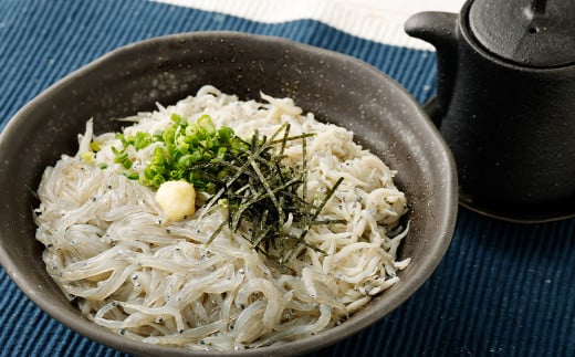 大阪湾産漁師が直送 生しらす ・ 釜揚げしらす