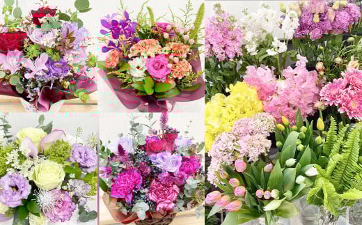 【指定日必須】 季節のお花（フラワーアレンジメント）