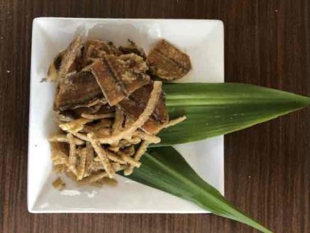 あなごと太刀魚の骨せんべい(あなご2袋、太刀魚2袋)