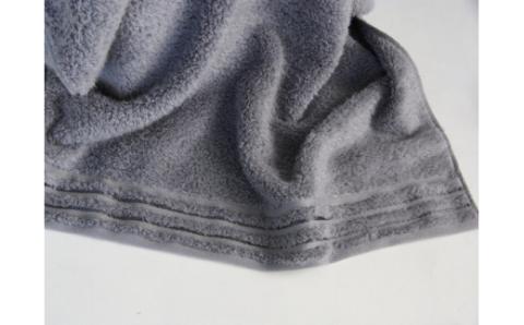 【 パールグレー ＆ シルキーグレー 】 スーピマコットン 無撚糸 ＆ トリプルボーダー ハンドタオル 2枚 セット SP15 タオル スーピマコットン スーピマ オーガニックコットン 綿 高級 ギフト お祝い