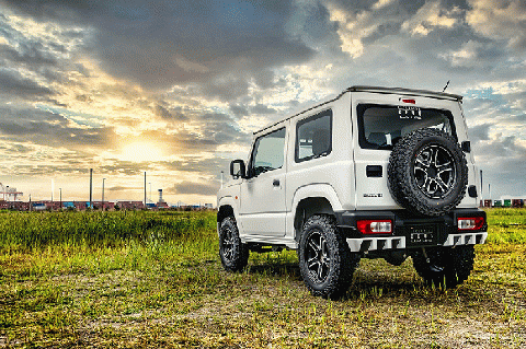 【カーボン柄 ブラック仕様】 【スズキ ジムニー JB64W】フロントグリル （AES製） 2401-4610 自動車 車 パーツ カスタム SUZUKI JIMNY JB64W