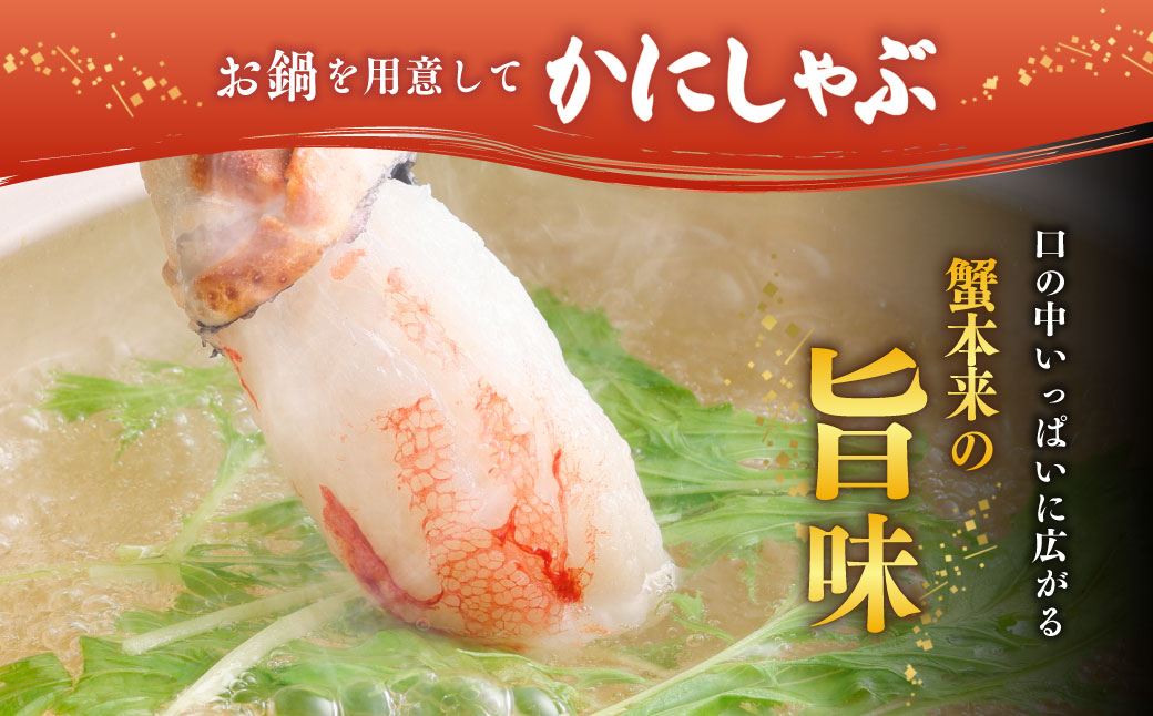 本ズワイ蟹  カニ 生爪セット 400g