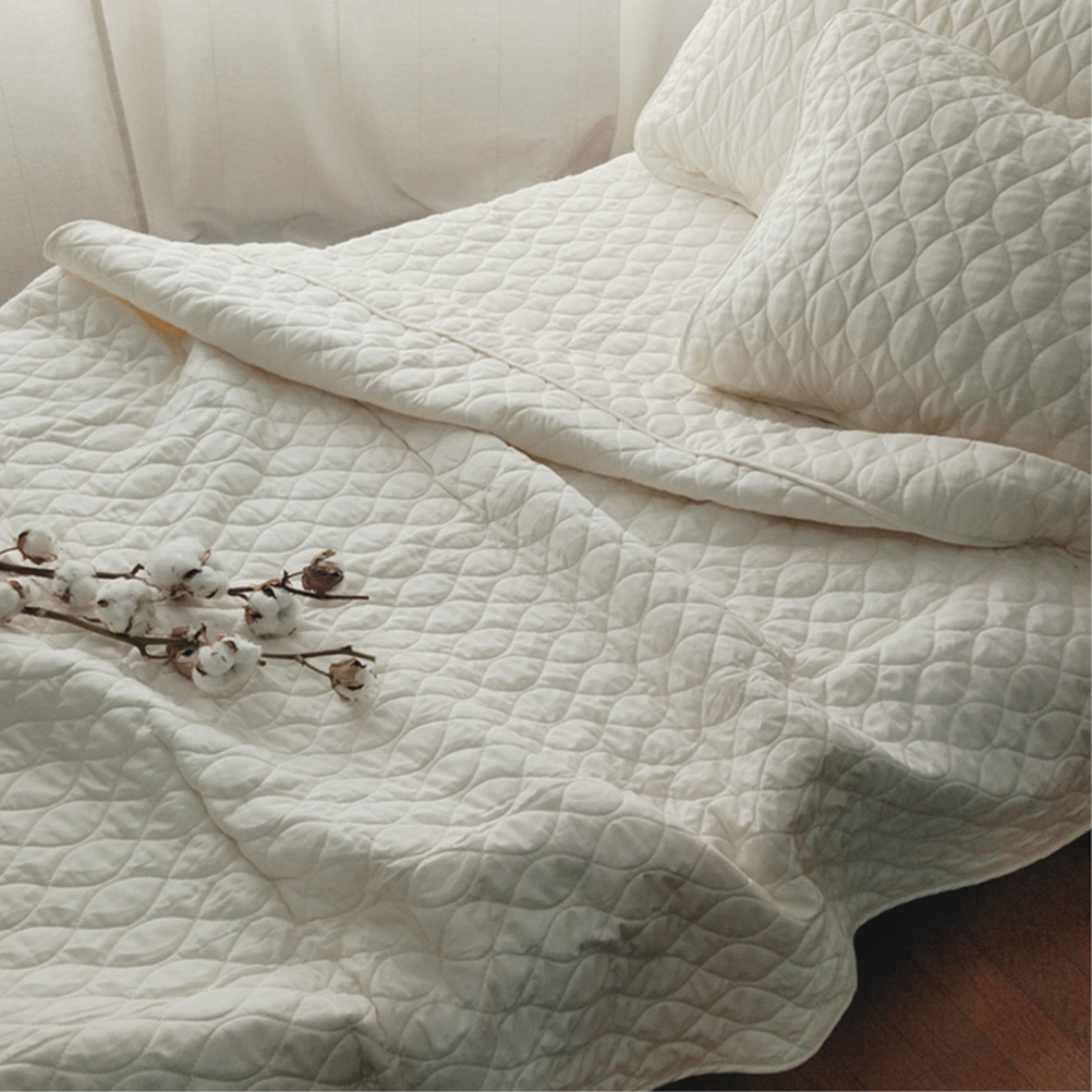 【セミダブルサイズ】オーガニックコットン ガーゼ敷きパッド セミダブルサイズ