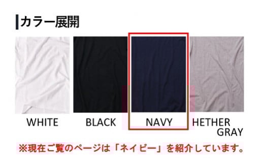 【ネイビー】 EIJI T-SHIRT Vネック _SM17-3