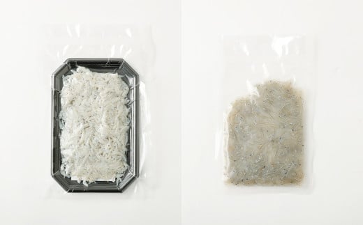 大阪湾産漁師が直送 生しらす ・ 釜揚げしらす