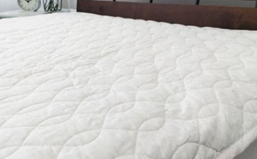 リネン麻混ガーゼ敷きパッド