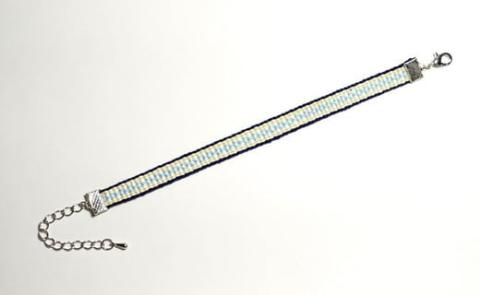 【一つ一つ手作り】色鮮やかな 真田紐 アクセサリー 3点 セット （ ブレスレット ・ イヤリング ・ ネックレス ）